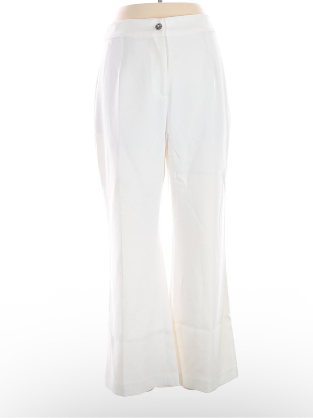 Elliatt Epitomize Ivory Wide Leg Pants High Rise Bridal Trousers NWT Large - Picture 3 of 6